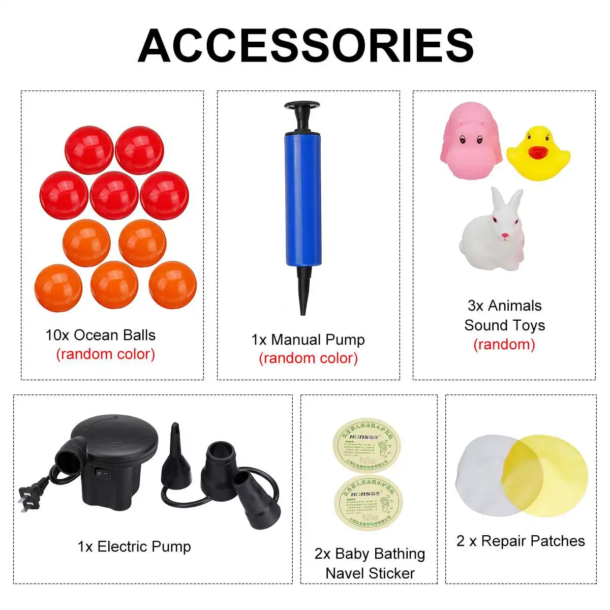 

47/59/71 inch 4-Layer Inflatable Swimming Pool Bathing Tub Outdoor Baby Paddling Pool Swimming Pool with 19Pcs Accessories