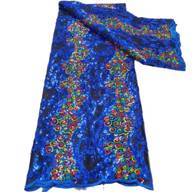 

Французская Тюлевая кружевная ткань, изысканная кружевная ткань с блестками, Высококачественная африканская кружевная ткань с блестками д...