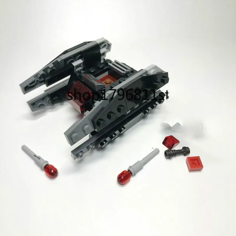 10896 A-Wing Vs. TIE глушитель серии микробойцы строительные блоки кирпичи Детский