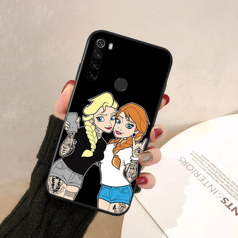 Силиконовый ударопрочный черный чехол для Xiaomi Redmi Note 11 11T 10 9 8 7 6 5 4 Pro 5G 4G - купить по