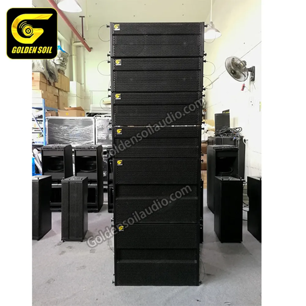 Goldenground Audio LA-208 двойной 8-дюймовый линейный динамик активный усилитель