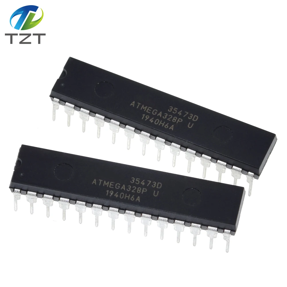 ATMEGA328P PU ATMEGA328 чип микроконтроллер MCU AVR 32 к 20 МГц FLASH DIP 28|Интегральные схемы| |