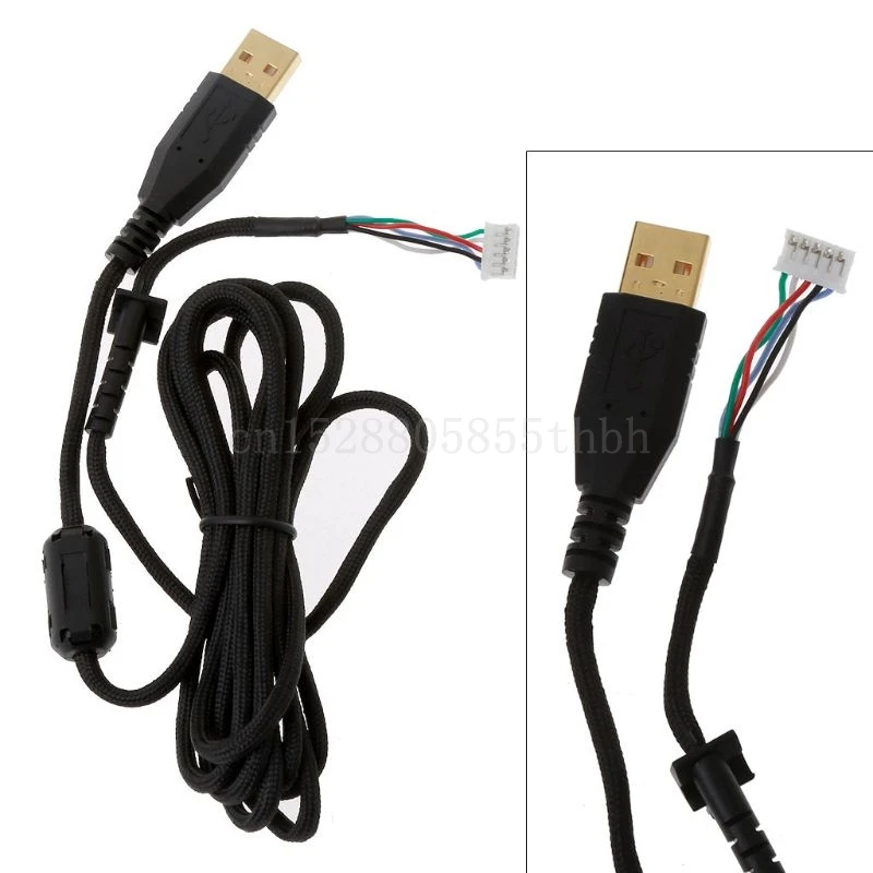 

Umbrella Rope Mouse Cables Soft Durable Mouse Line Replacement Mouse Wire For logitech G502 Mouse