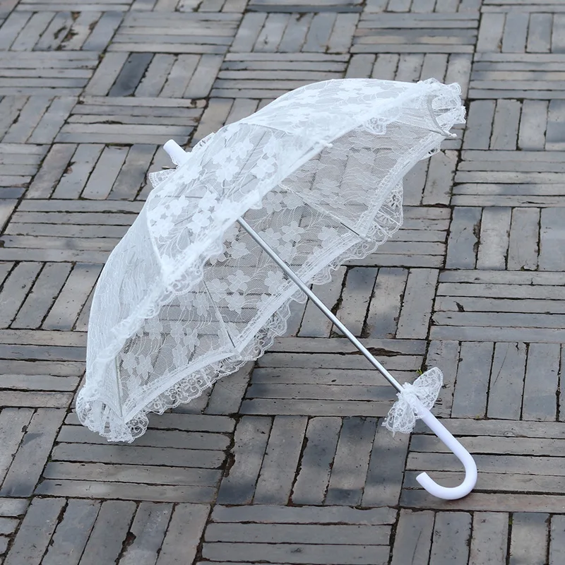 Новый Модный свадебный кружевной зонт для свадебной вечеринки танцевальная