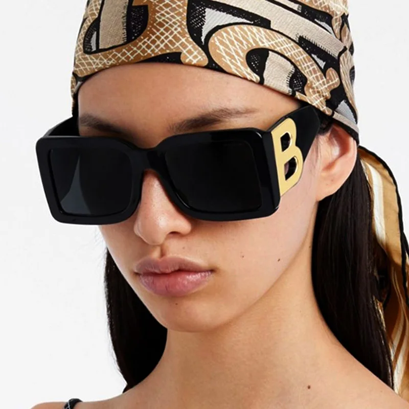 

Luxury New Square Metal Sunglasses Women 2021 Vintage Sunglass Punk Sun Glasses Men Oculos Feminino Lentes Gafas De Sol UV400