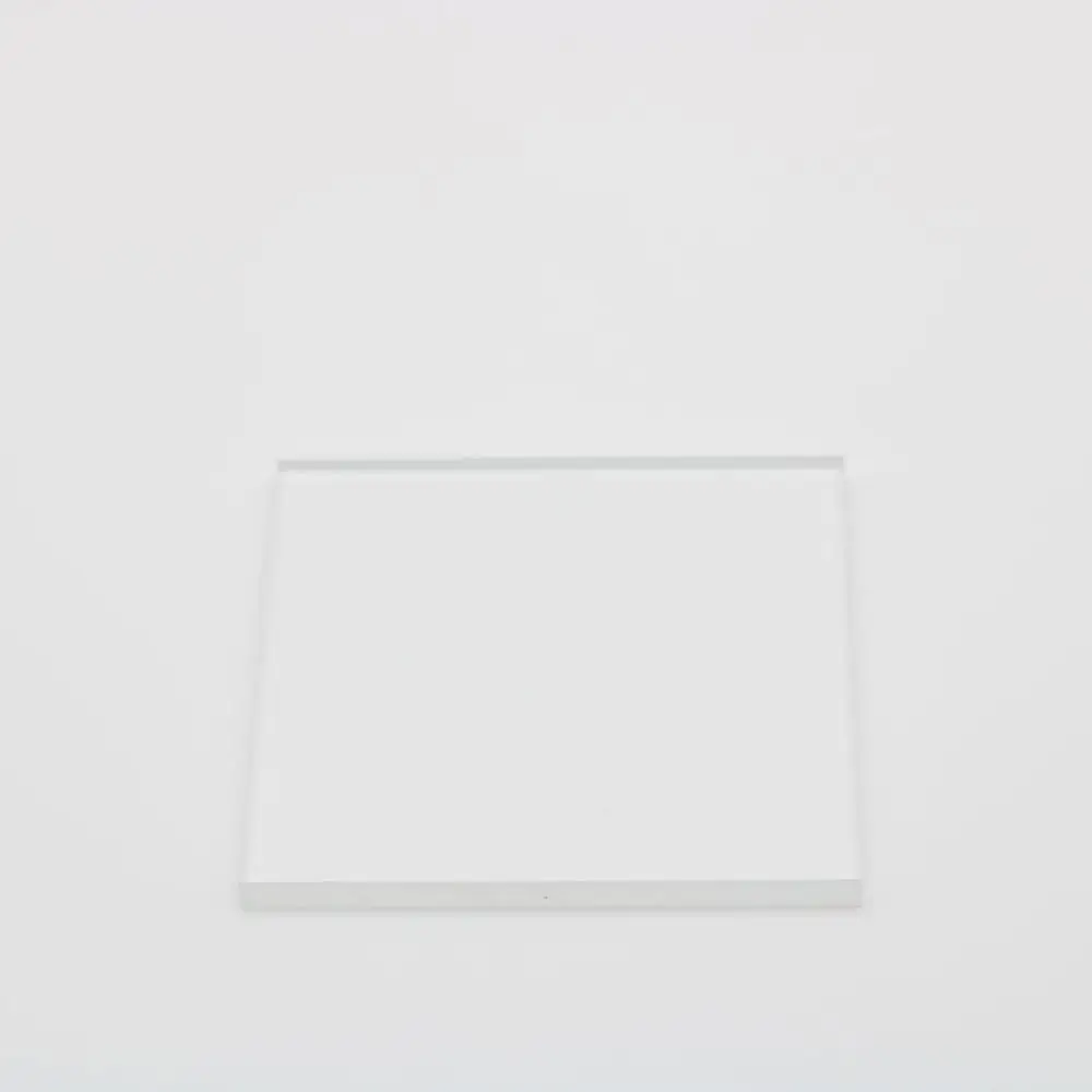 Размер 35x35 мм прозрачный стеклянный лист плавленый силикагель пластина