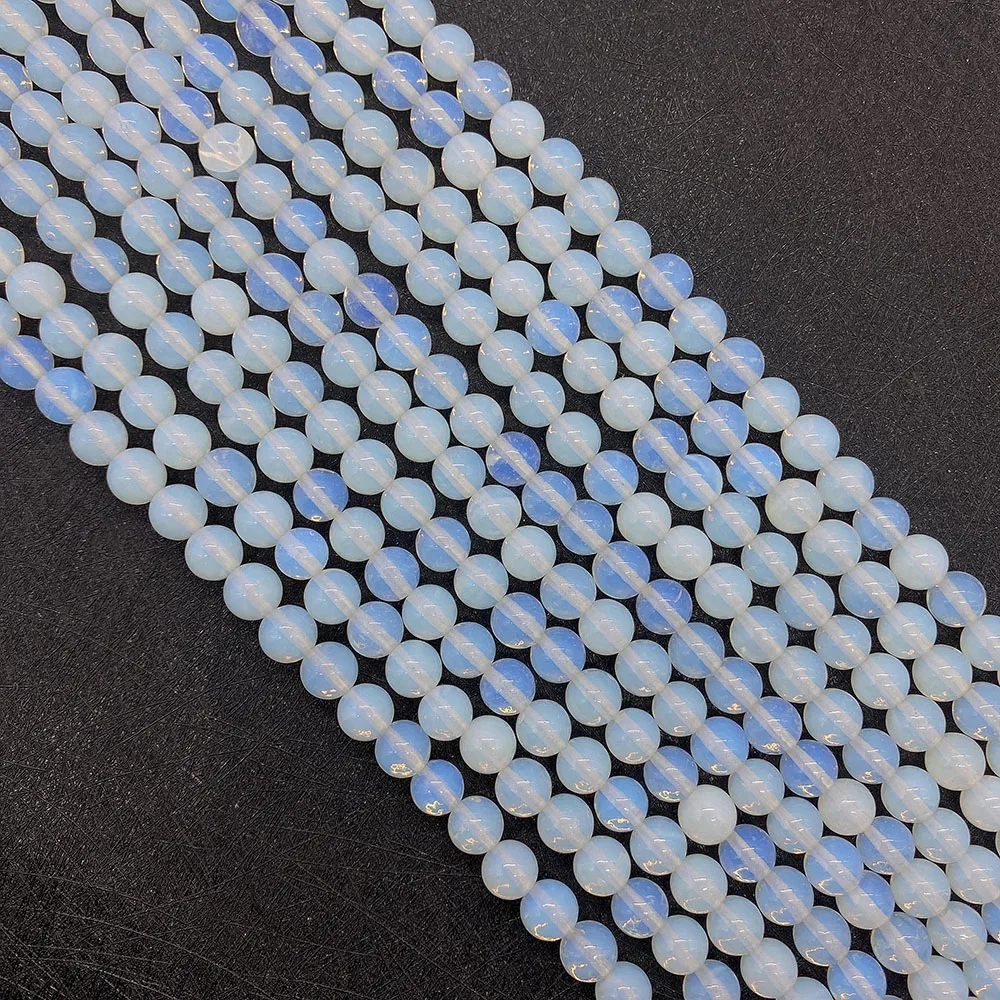 

High-quality Opal Beads Natural Stone Gem Loose Beads Suitable for DIY Jewelry Makeup Small Jewelry Bead Making Accessories