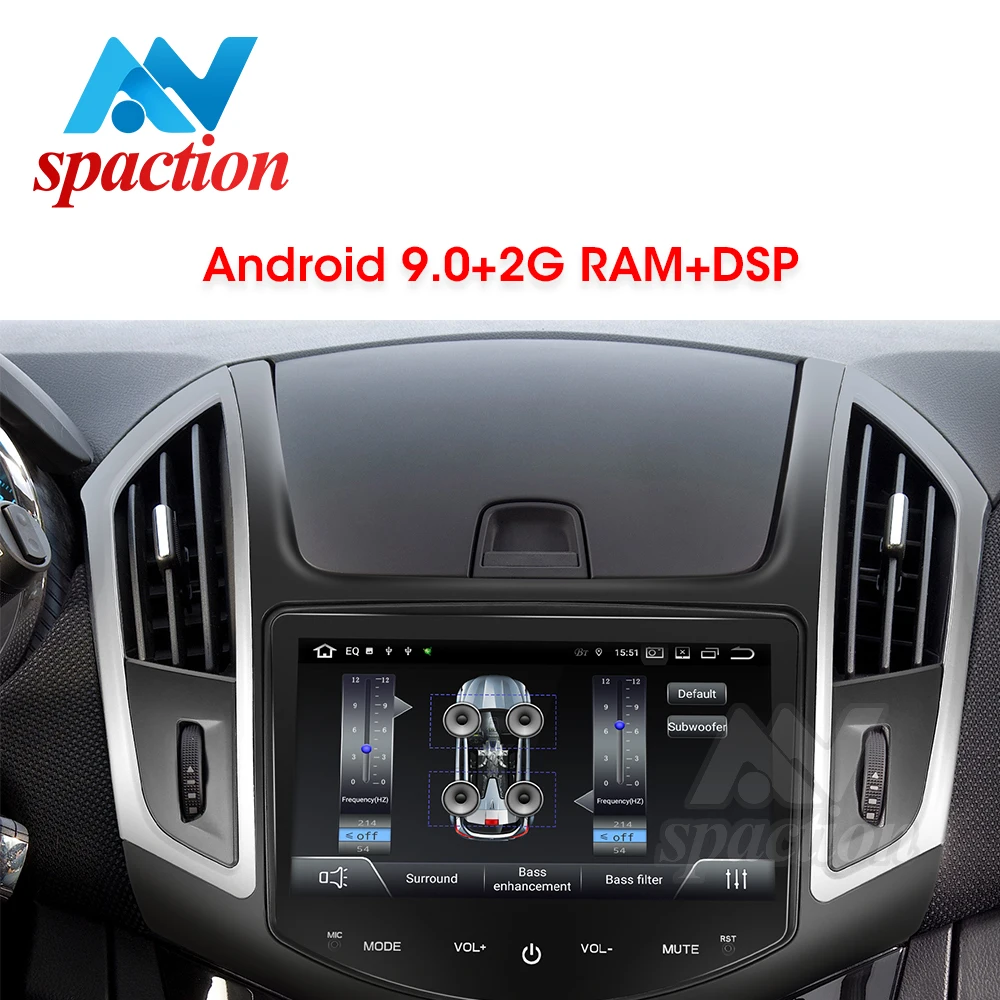 Anspaction android 9 0 PX30 автомобильный dvd gps для Chevrolet Cruze 2013 2014 2015 с радио навигацией