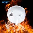 Датчик дыма PGST GEHS008AW 4 шт.лот, датчик дыма для домашней системы безопасности, независимая система дымовой сигнализации, пожарное оборудование