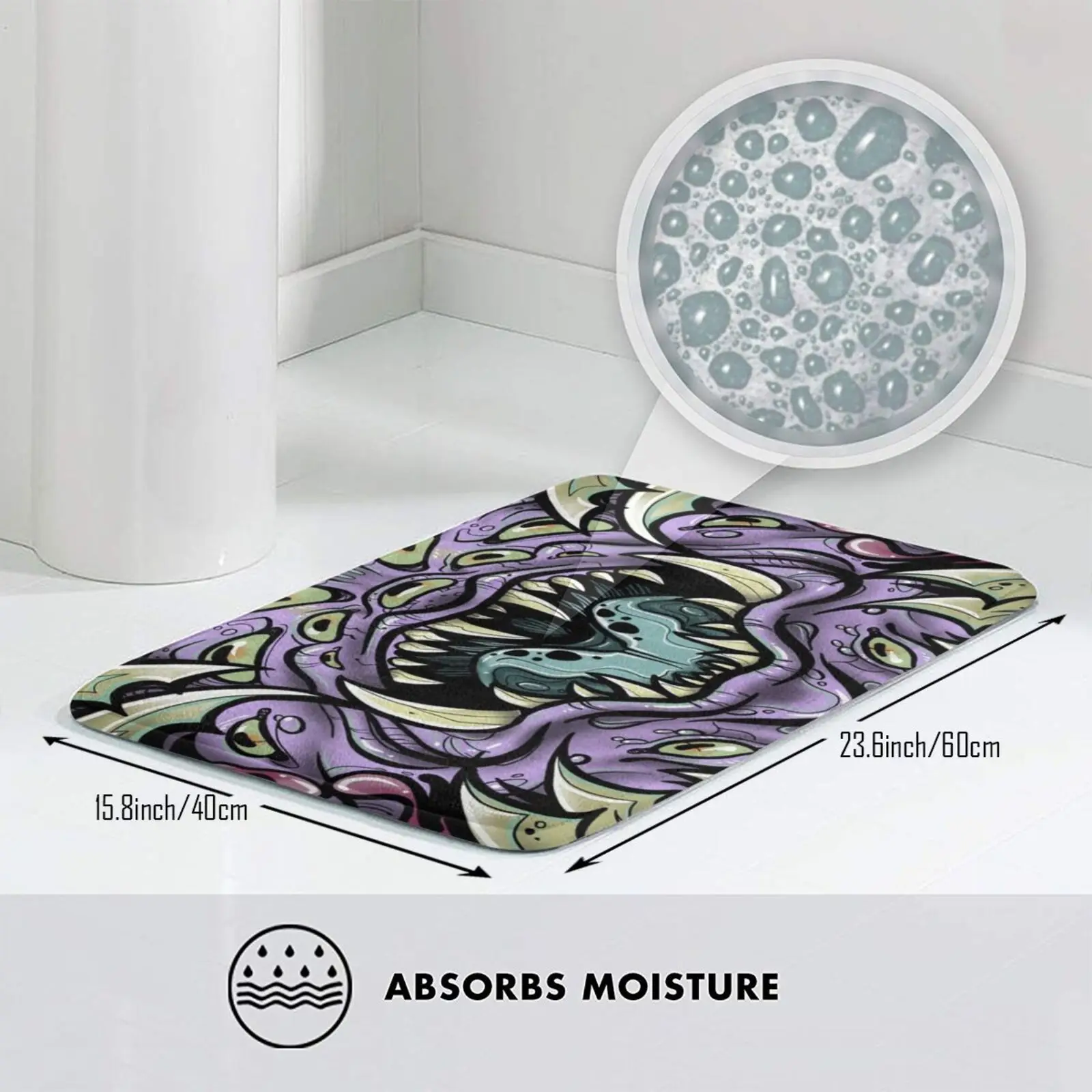 Коврик с ужасами Eldritch коврик противоскользящие напольные коврики для спальни