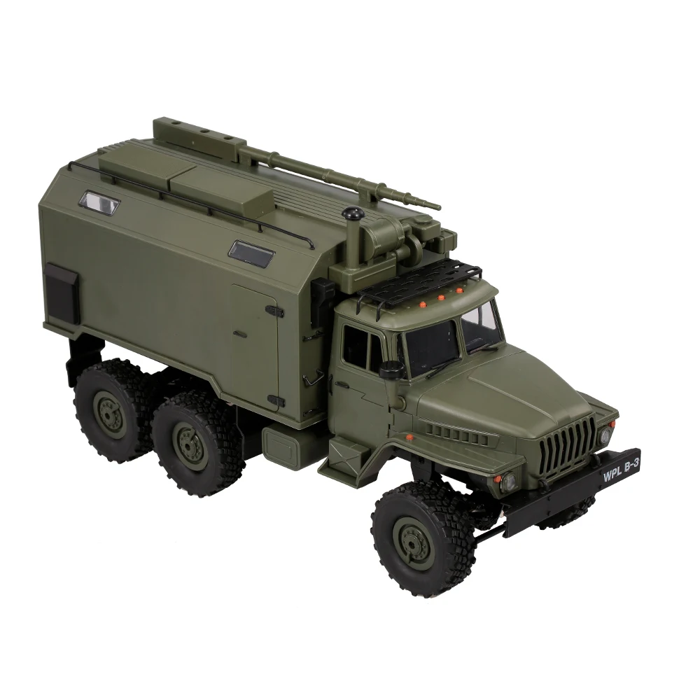 WPL B36 масштаб 1:16 военный командный автомобиль Радиоуправляемая машина 2 4G 6WD