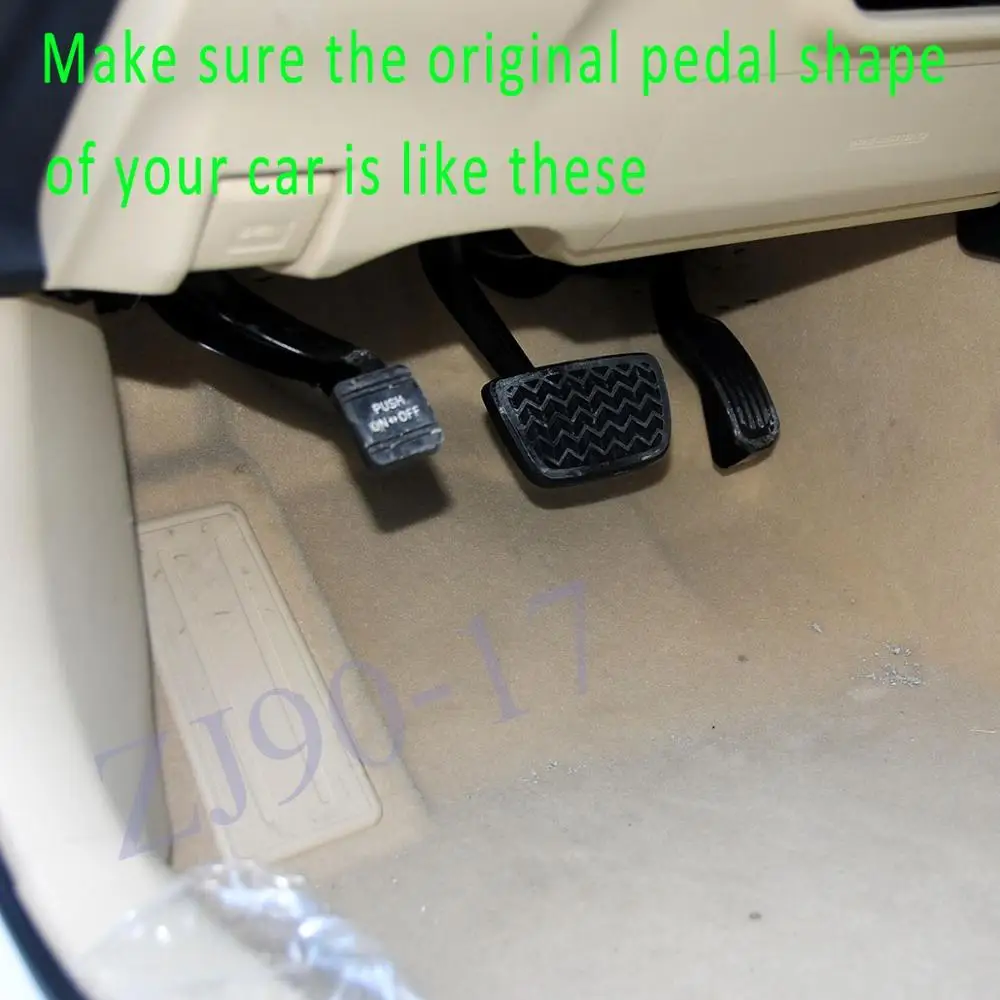 Нескользящая топливная педаль акселератора тормоза из нержавеющей стали