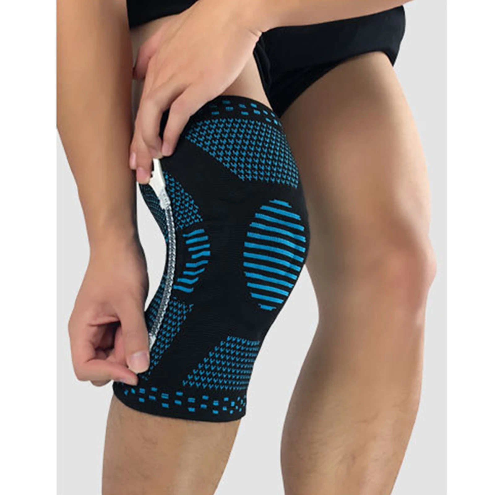 

Sports Knee Brace Pad Kneepad Support Kneecap Protector Long Sleeve Gear