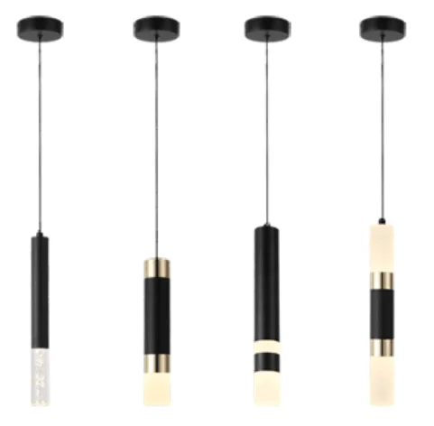 Светодиодная Подвесная лампа с двойными источниками света потолочный