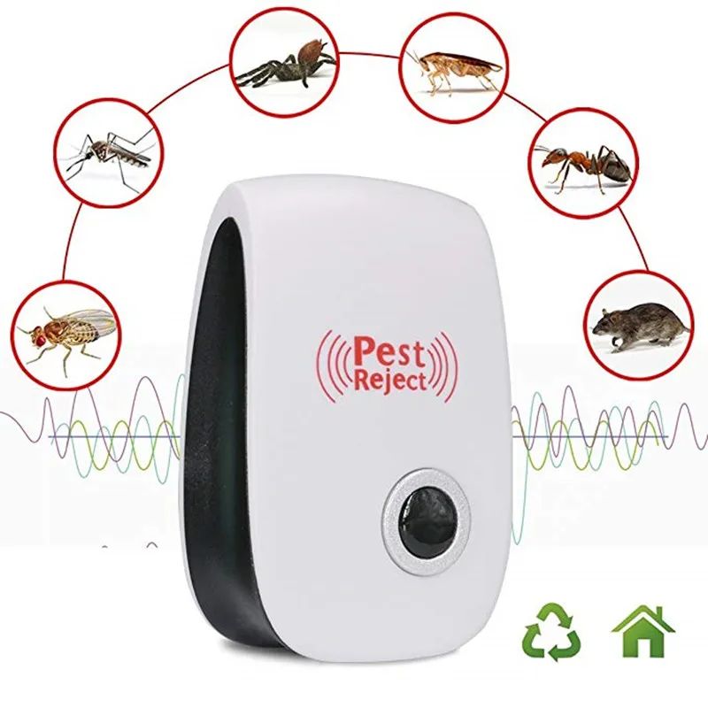 Домашний Электронный ультразвуковой от вредителей отпугиватель комаров