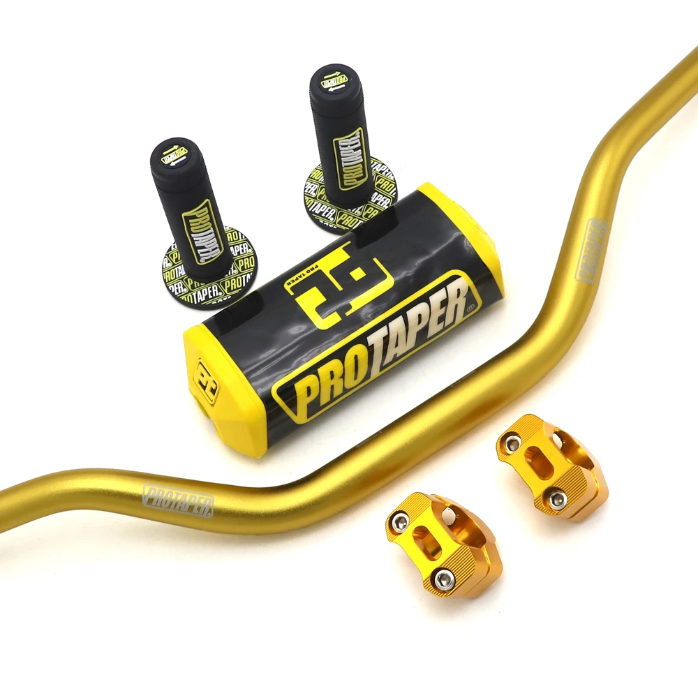 Руль колодки ручки руля PRO Taper ЧПУ зажим Fat Bar 1 1/8 &quotПит Велосипед Мотоцикл 28 мм для