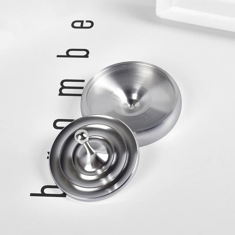 Stainless Steel Desktop Spinner Spinning Water Drop Tops Gift Adults Fingertip Toy Kids Anti Stress Desk Toys for Childrend | Игрушки и