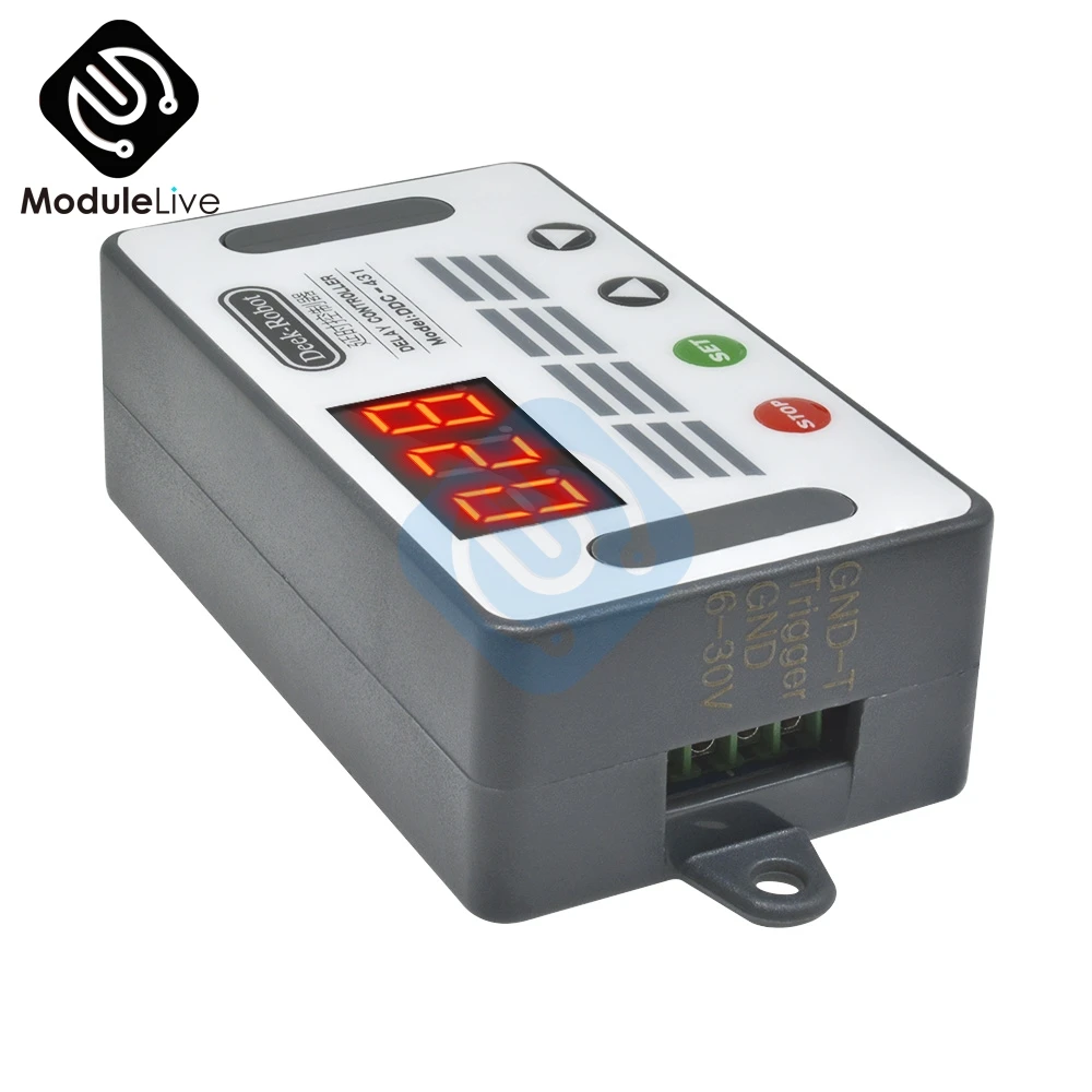 Цифровой светодиодный дисплей с Micro USB для автоматизации таймер задержки цикла