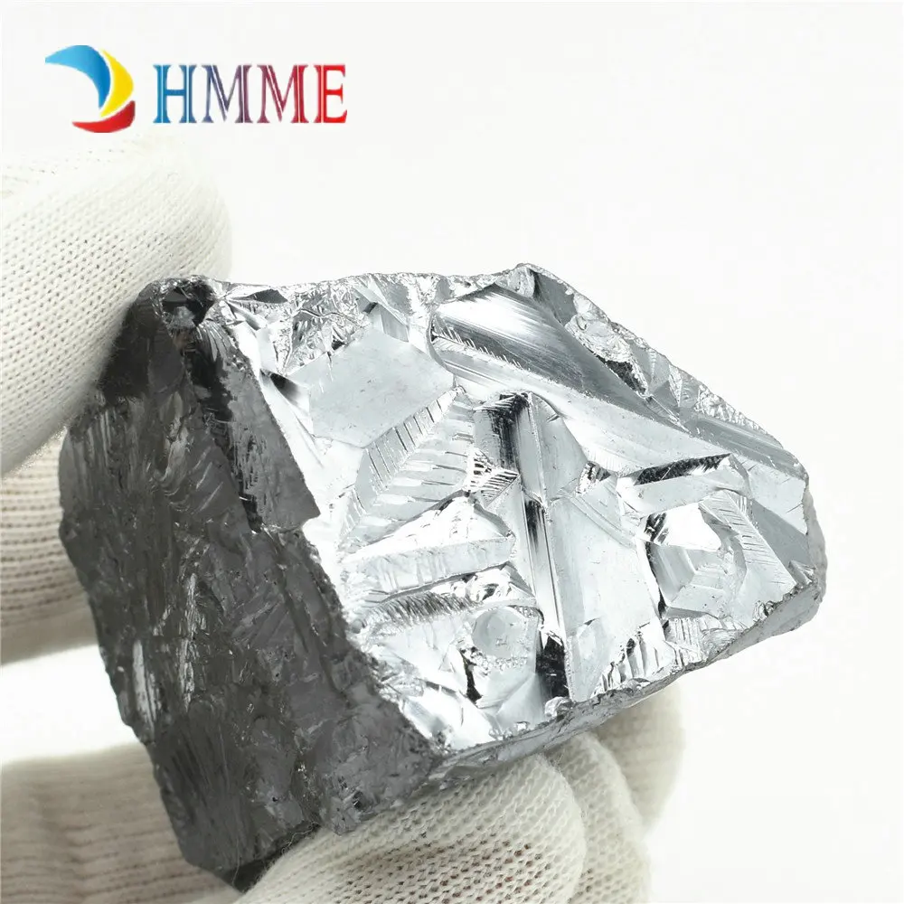 Монокристаллический кремниевый слиток 6N для коллекции элементов 99.9999% чистый Si DIY