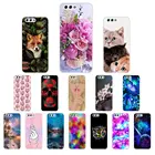 Мягкий силиконовый чехол для телефона Asus Zenfone 4 ZE554KL TPU чехол с цветочным узором для Asus ZE554KL задняя крышка чехол 5,5