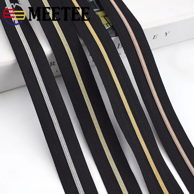 

5/10/20m New 3# Nylon Zipper for Sewing DIY Zip Clothes Open-end Zippers Pencilcase Bag Zip Heads Garment Accessories