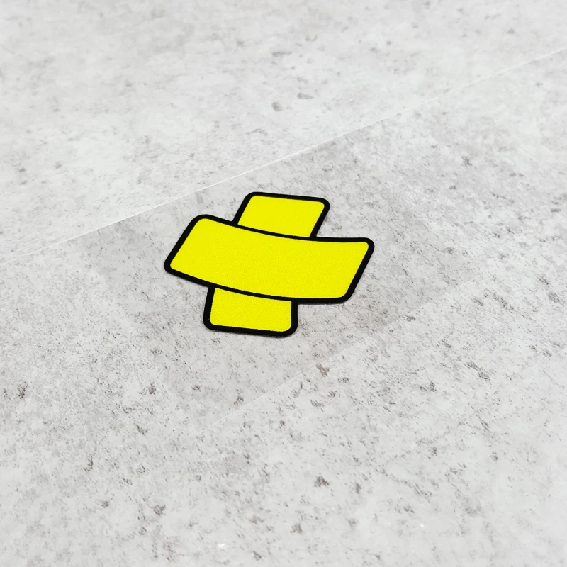 LuLuSticker #188 4 5x4 2 см Яркая Цветная Мини-лента-Стимуляция яркости | Автомобили и