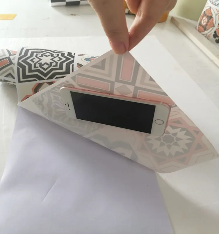 self adhesive wallpaper bathroom film waterproof kitchen wall sticker home decoration kitchen wallpaper high temperature sticker free global shipping