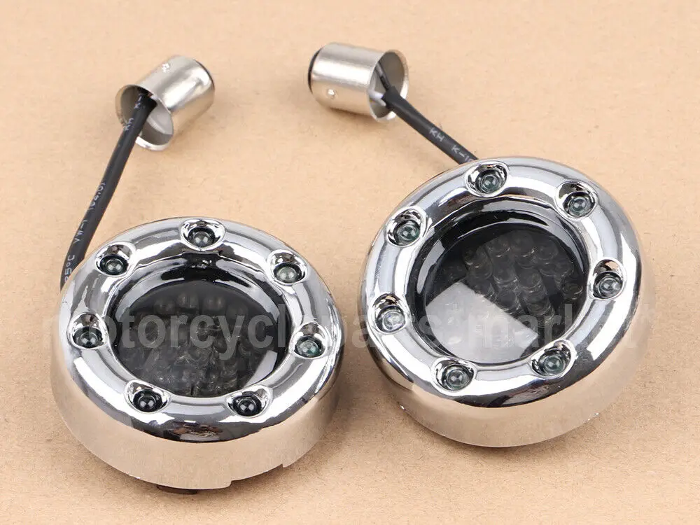 Светодиодный ное кольцо 1157 Red Bullet Fire Ring светильник воротник хромированный свет