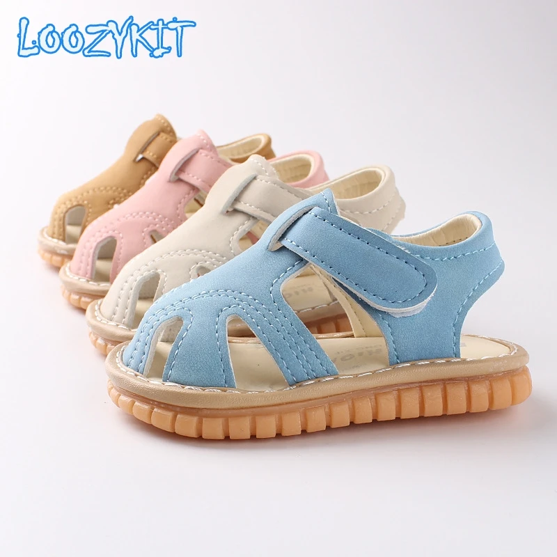 

Summer Baby First Walk Shoes Toddler Ssandals Soft Bottom Non-slip 0-2 Years Shoe For Boys and Girls