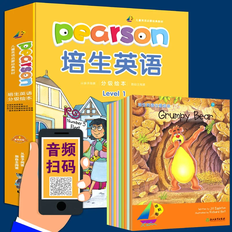 

NEW 10 books 1-4 level Graded reading,Basic articles hand book Helping Child to read Phonics English story Picture book