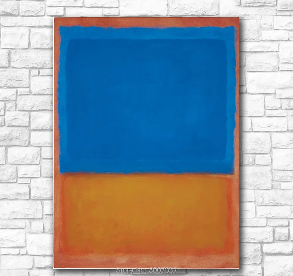 Настенные картины для гостиной абстрактный Марк Ротко без названия 1955 холст