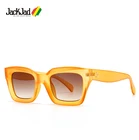 Очки солнцезащитные JackJad 2021 для мужчин и женщин, Модные Винтажные брендовые дизайнерские солнечные очки карамельных оттенков, 41450