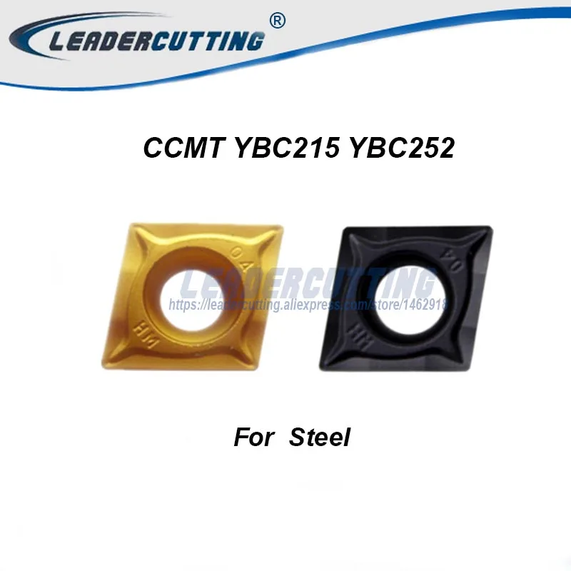 CCMT09T304 CCMT09T308 HM CCMT120404 CCMT120408 YBC251 YBC252 * 10 шт. токарные вставки режущее лезвие для