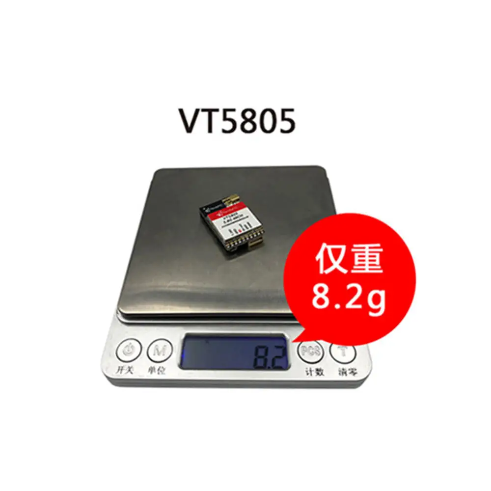 PandaRC VT5805 5 8G 48CH 25/100/200/400/600 передатчик mW FPV MMCX для дрона с дистанционным управлением |