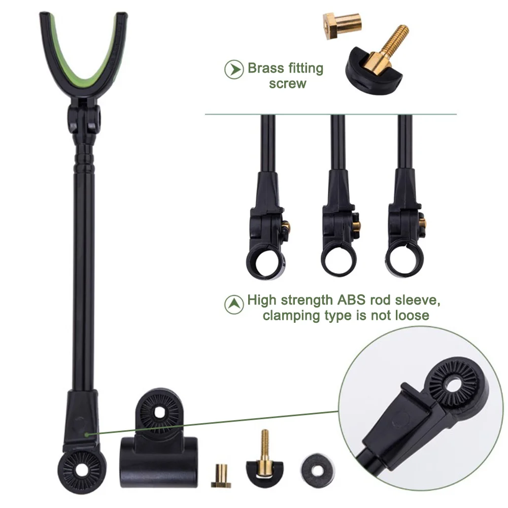 Регулируемый угол наклона держатель для жесткой удочки снасть