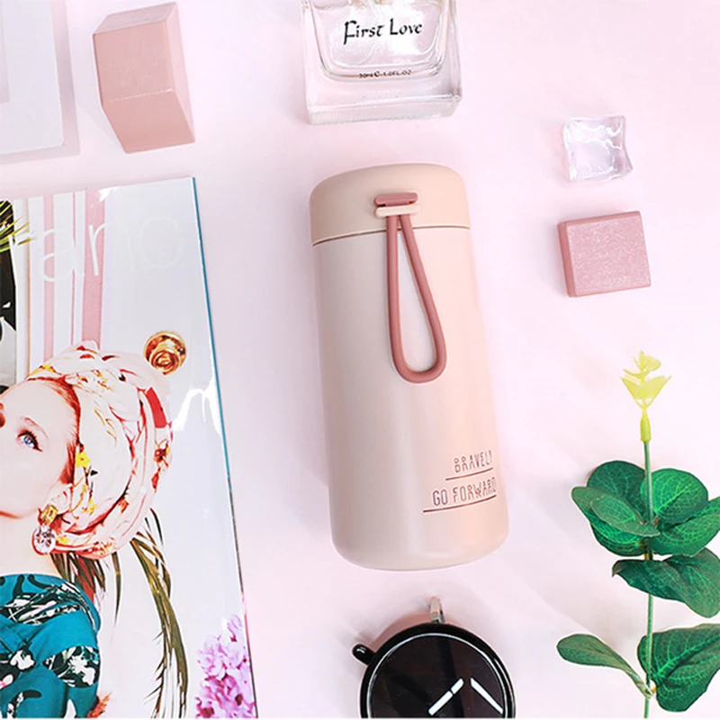 Новинка Модная Портативная кофейная кружка 304 из нержавеющей стали бутылка для