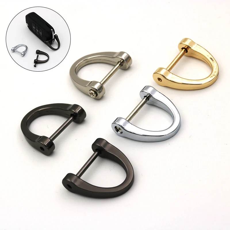 2 шт. металлические d образные пряжки для багажных сумок плечевых съемные