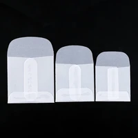 100pcs transparent butter paper bag sulfuric acid paper bag lens optical experiment packaging bags
