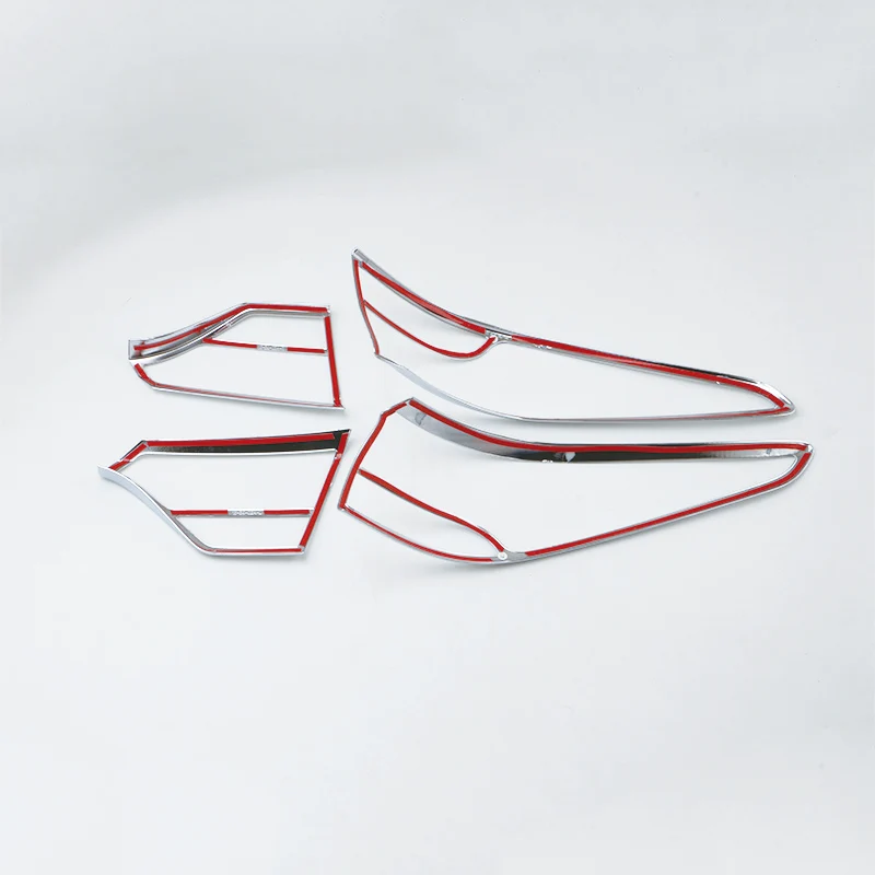 Для Kia K2/Rio 2017 автомобильные аксессуары внешний защищенный ABS хромированный