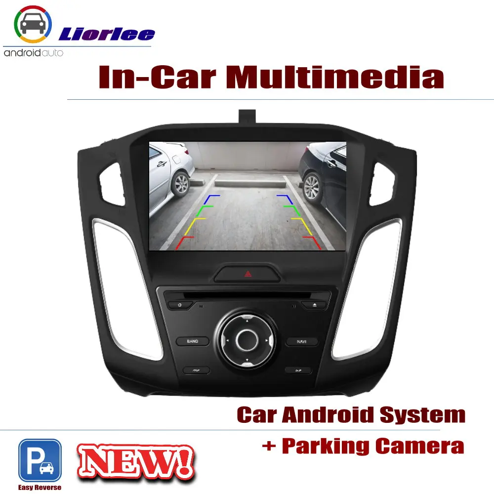 Автомагнитола DVD GPS-плеер навигация для Ford Focus 2015-2017 Android HD-дисплей система аудио