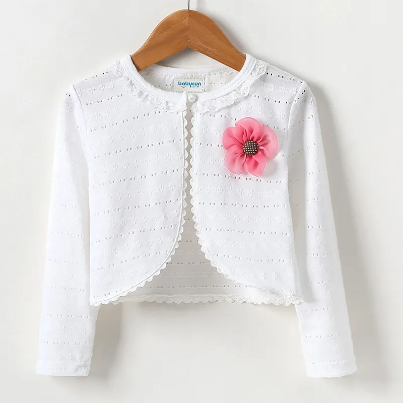 baby girl Short Coat Clothes Spring Autumn Girls Boys Cardigan kids Long Sleeve jackets Shirt toddler Sweater Cardiga | Детская одежда