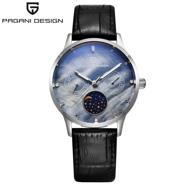 PAGANI DESIGN брендовые модные женские кварцевые часы Reloj Mujer Для женщин Водонепроницаемый корпус и циферблат часы к вечернему платью Relogio Feminino - Цвет: 5