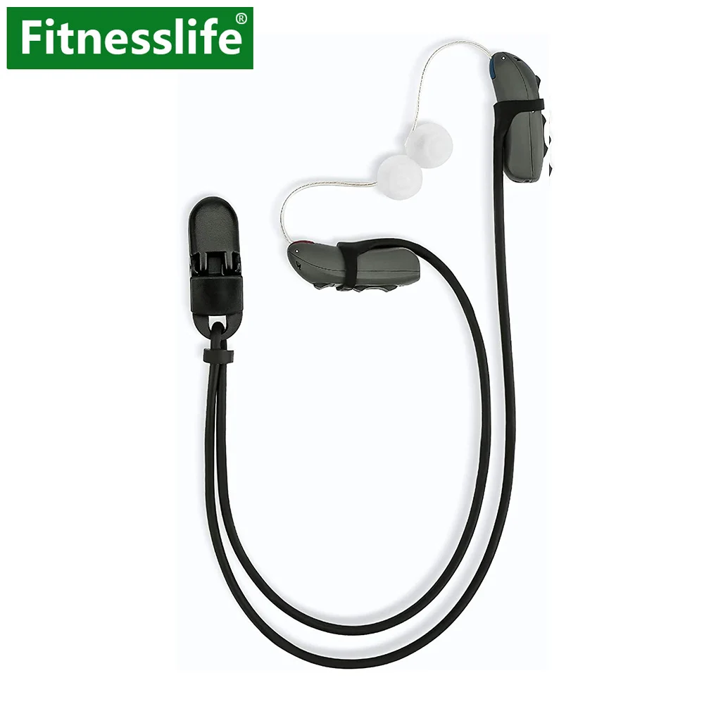 

Hearing Aid Anti-Lost Cable BTE Lanyard Clip Fixation Cord Holder Protector Portable Hang Rope Cochlear Implants Clothes Collar