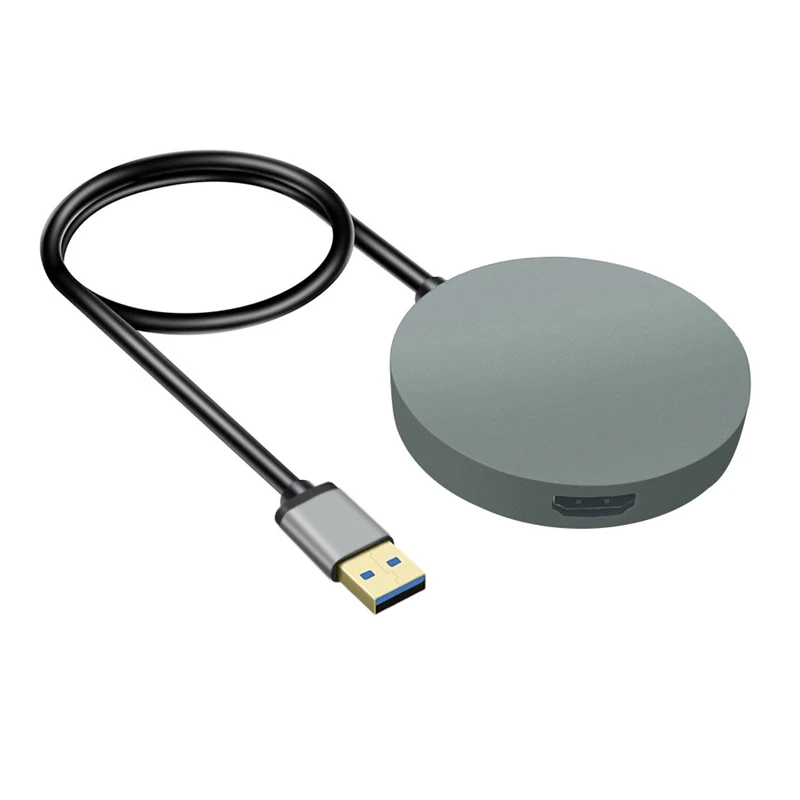 

USB3.0 to Dual HdMI-Compatible Converter 4K HD Simultaneous Display Dual Screen Type-C Expansion Dock HUB