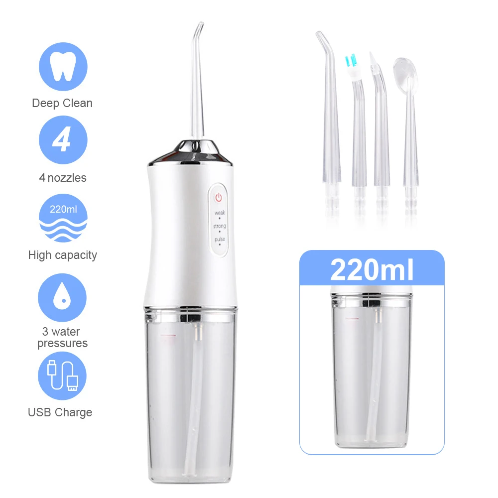 

Ирригатор полости рта портативный для отбеливания зубов и полости рта