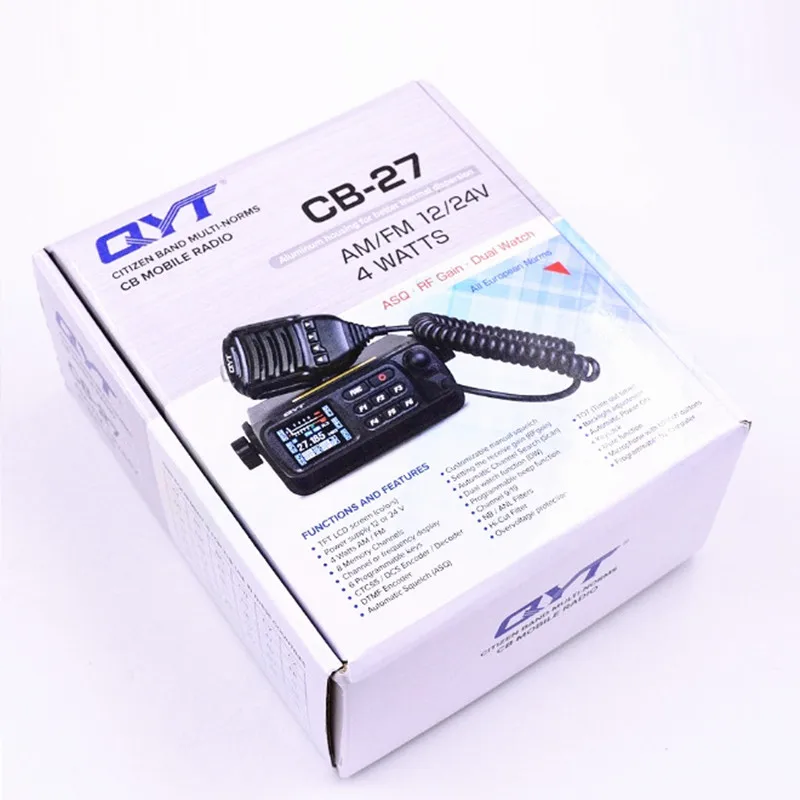 Радиостанция QYT CB 27 режим AM/FM 26 965 405 МГц|Рации| |