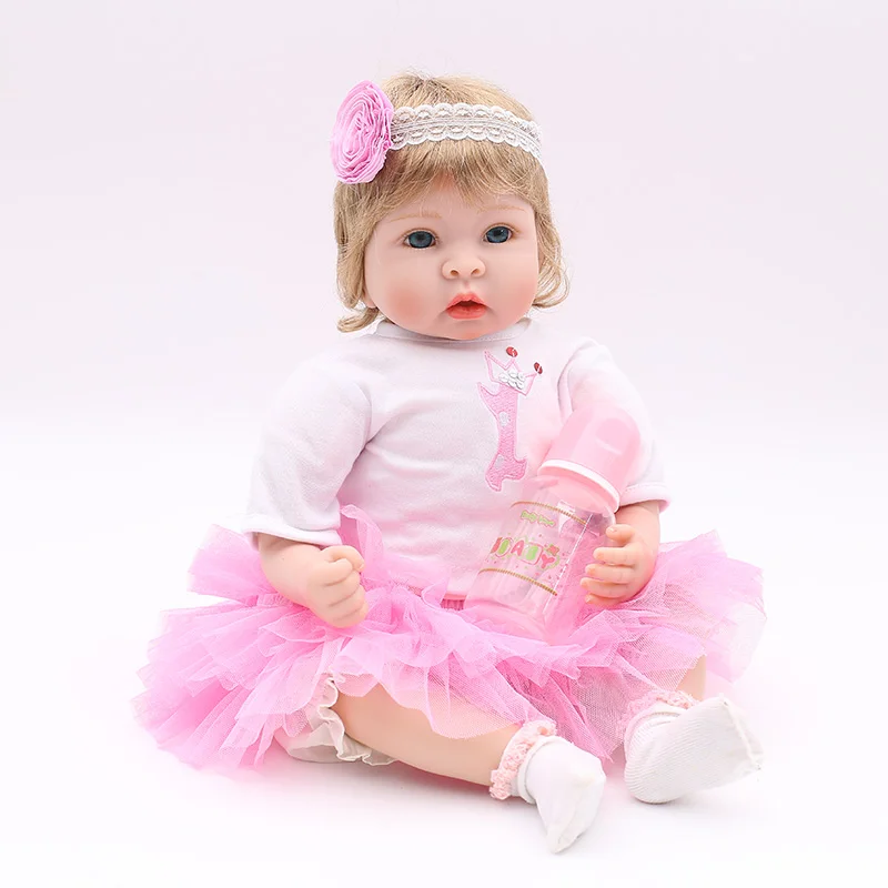 20 &quotbebes reborn Мягкие силиконовые куклы для маленьких девочек подарок детей