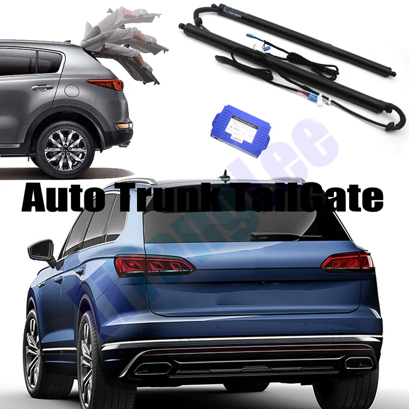 Автомобильный подъемник багажника для Volkswagen VW Touareg CR 2018 ~ 2020 электрический люк