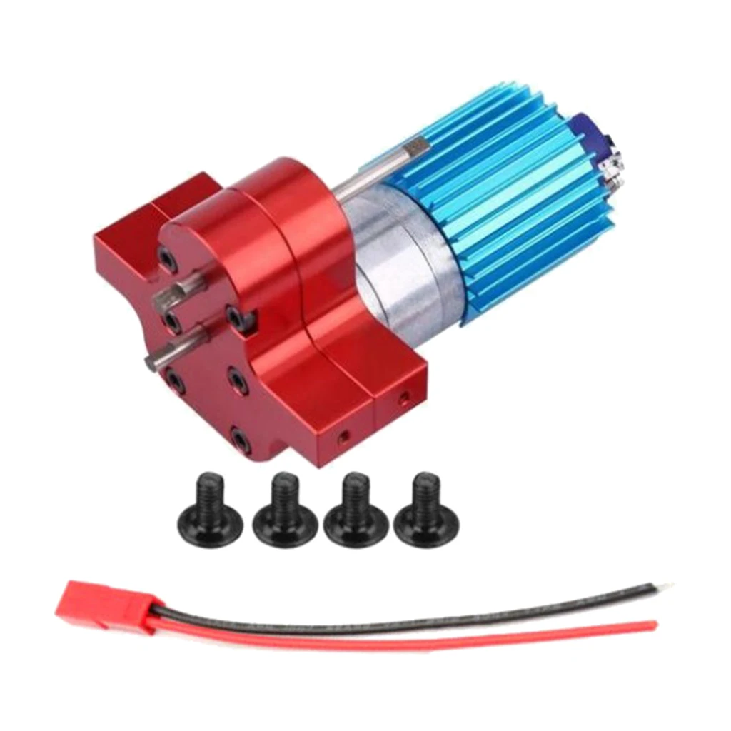 

370 Brushed Motor and Transfer Metal Assembly for WPL B1, B-14, B-16,
