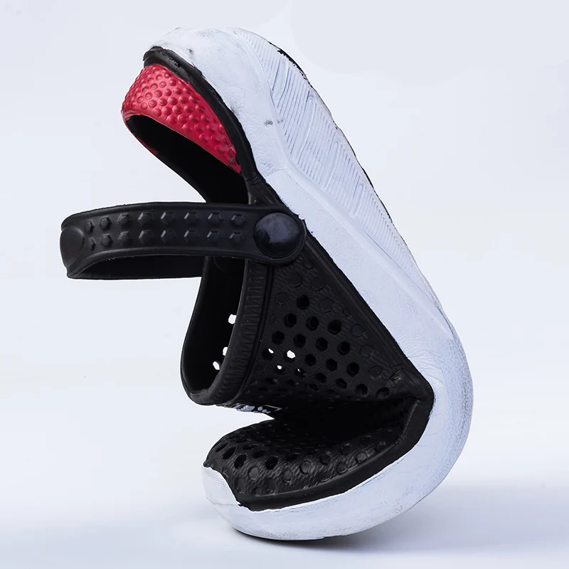 

Garden Shoes Unisex Men's and Women's Beach Crocks Sandals Hole Shoes Flat Sandals Slippers Waterproof Thick Sole